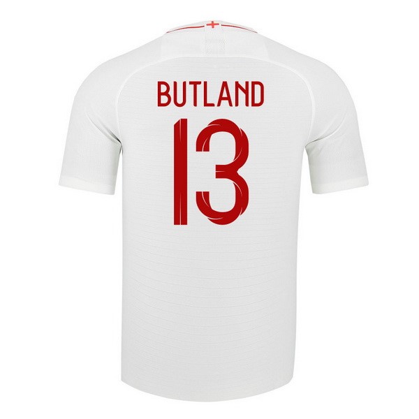 Camiseta Inglaterra 1ª Butland 2018 Blanco